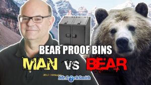 Bear Proof Bins | Man vs Bear (Mr. Locksmith Cochrane)
